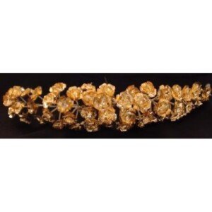 Semanggi Emas Double (gold-gilded clovers)